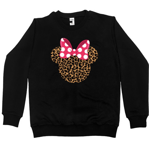 Women's Premium Sweatshirt - Leopard Mickey - Mfest