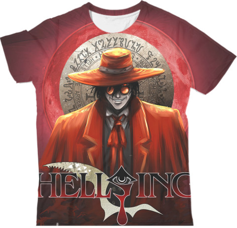 Man's T-shirt 3D - Hellsing  - Mfest