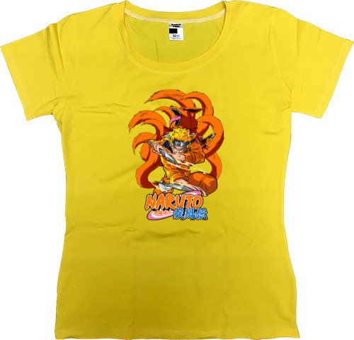 Women's Premium T-Shirt - NARUTO AND KURAMA 2 - Mfest