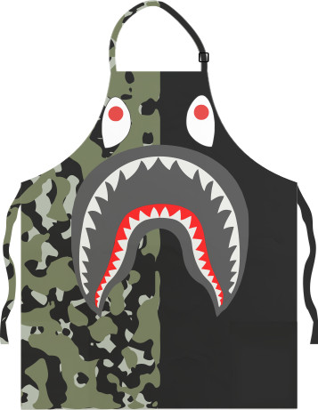 Фартук легкий - Bape shark  - Mfest