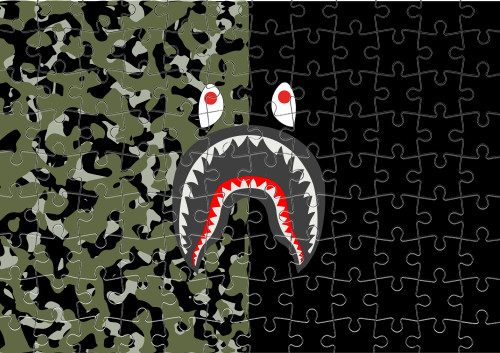 Пазл - Bape shark  - Mfest