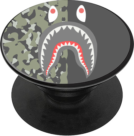 PopSocket Подставка для мобильного - Bape shark  - Mfest