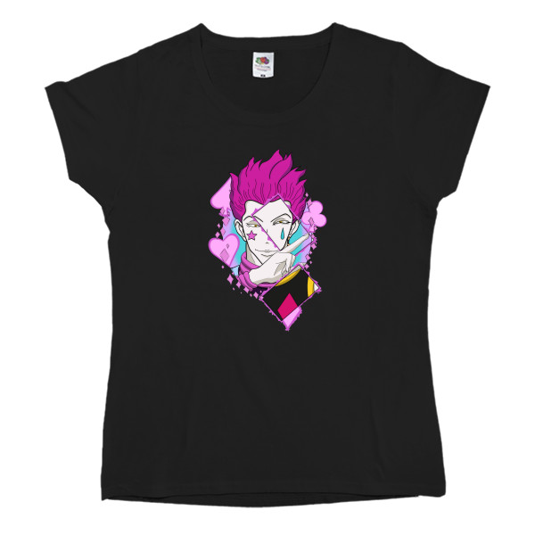 Hunter × Hunter / Охотник х Охотник - T-shirt Classic Women's Fruit of the loom - Hisoka - Mfest