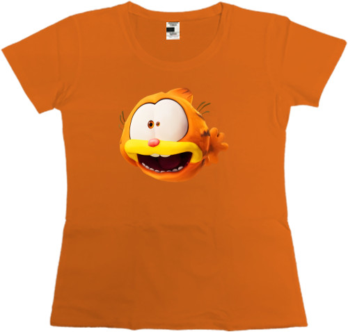 Women's Premium T-Shirt - The Garfield Movie - Mfest