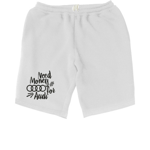 Kids' Shorts - Need Money for Audi - Mfest