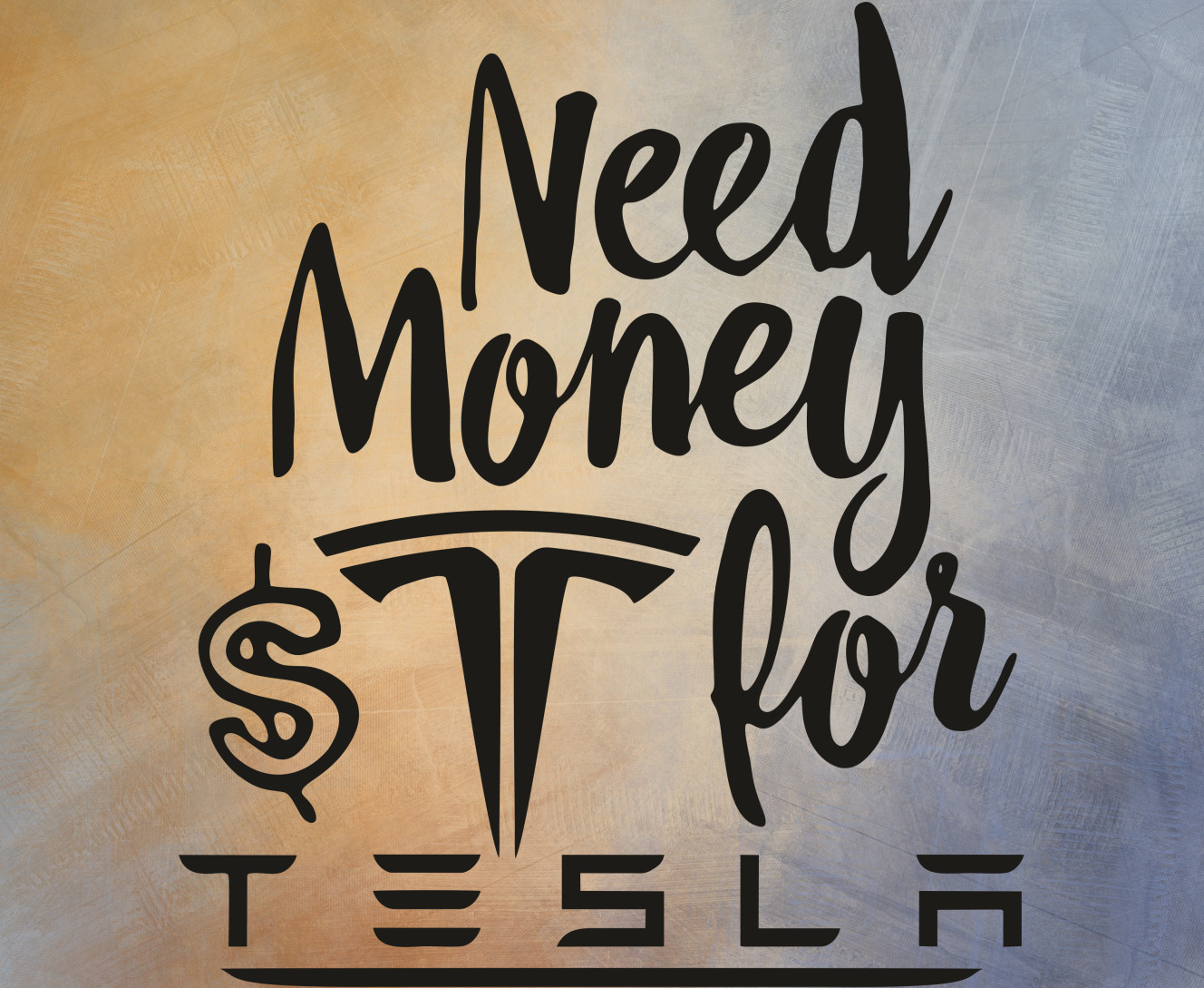 Mouse Pad - Need Money for TESLA - Mfest