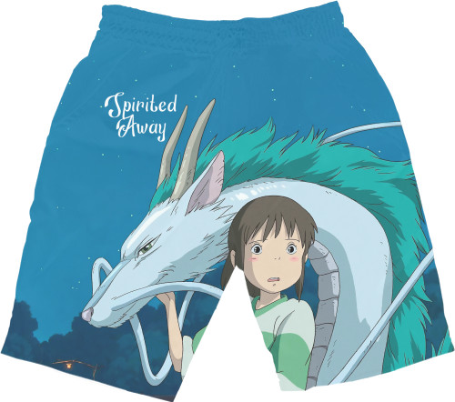 Men's Shorts 3D - Spirited Away 2 - Mfest