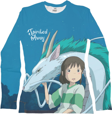 Women's Longsleeve Shirt 3D - Spirited Away 2 - Mfest