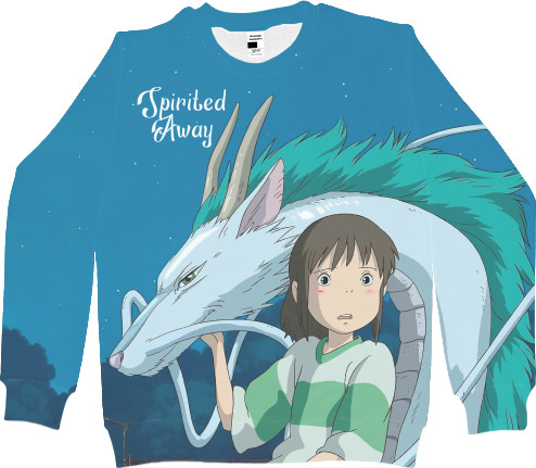 Women's Sweatshirt 3D - Spirited Away 2 - Mfest