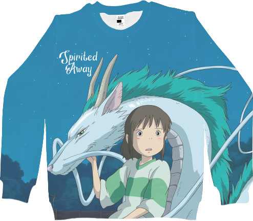 Men's Sweatshirt 3D - Spirited Away 2 - Mfest