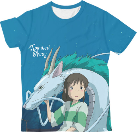 Kids' T-Shirt 3D - Spirited Away 2 - Mfest