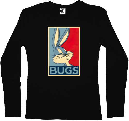 Футболка з Довгим Рукавом Жіноча - Bugs Bunny - Mfest