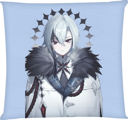 Square Throw Pillow - Arlecchino - Mfest