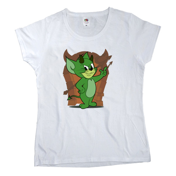 Women's T-shirt Fruit of the loom - Evil Jerry - Mfest