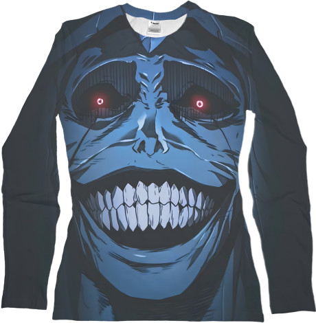 Women's Longsleeve Shirt 3D -  Statue Of God - Mfest