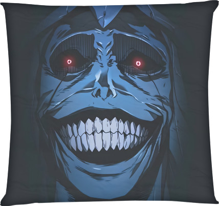 Square Throw Pillow -  Statue Of God - Mfest