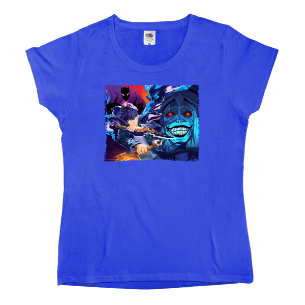 Women's T-shirt Fruit of the loom - Solo Leveling - Mfest