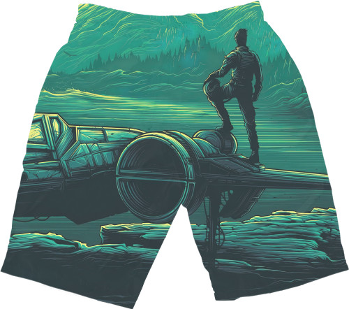 Kids' Shorts 3D - STAR-WARS-5 - Mfest