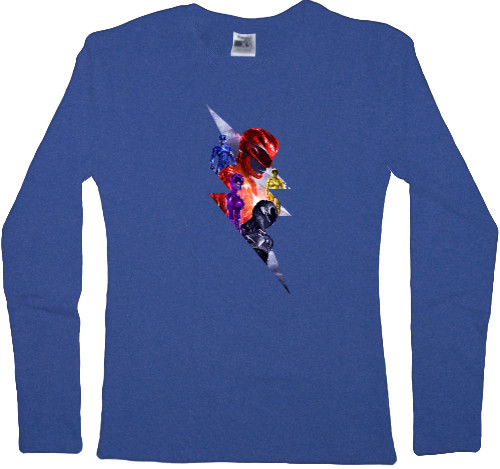 Women's Longsleeve Shirt - Power Rangers - Mfest