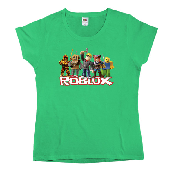 Women's T-shirt Fruit of the loom - roblox [19] - Mfest