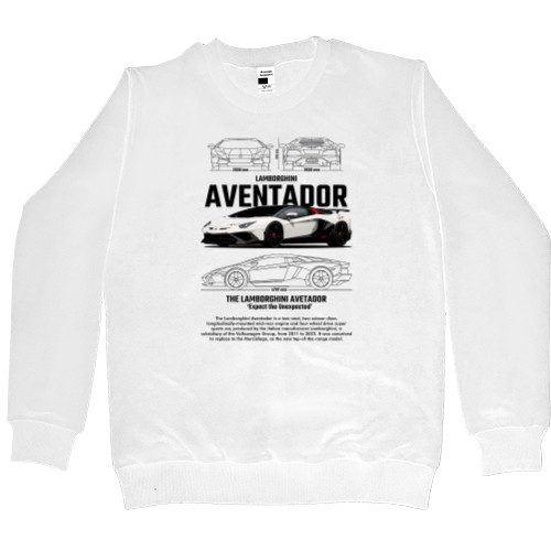 Men’s Premium Sweatshirt - Lamborghini Aventador - Mfest