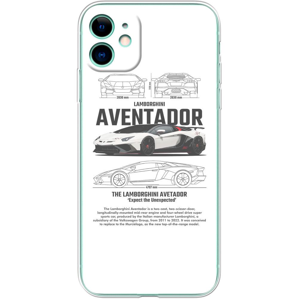 iPhone Case - Lamborghini Aventador - Mfest