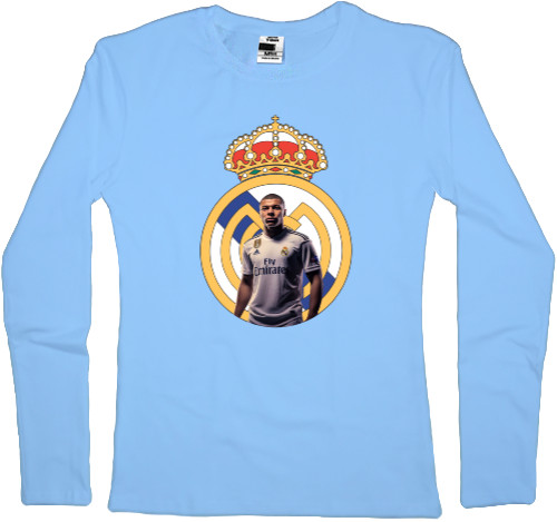 Women's Longsleeve Shirt - Kylian Mbappe - Mfest