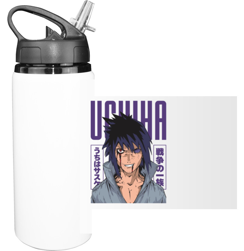 Sport Water Bottle - Naruto Sasuke Uchiha - Mfest