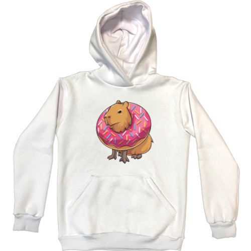 Unisex Hoodie - Capybara and donut - Mfest