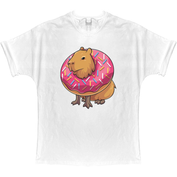 Capybara and donut