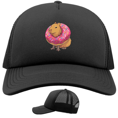 Capybara and donut