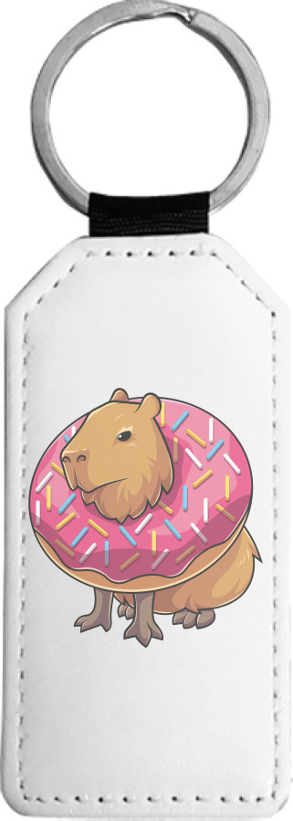 Capybara and donut