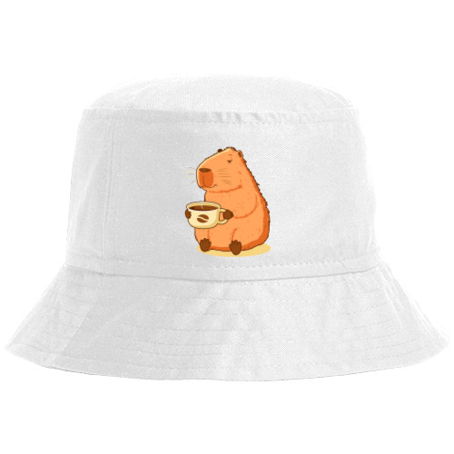 Bucket Hat - Capybara with coffee - Mfest