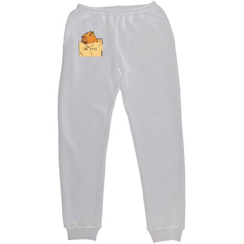 Women's Sweatpants - Capybara in a bag - Mfest