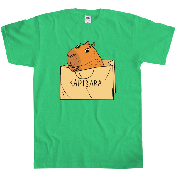 Capybara in a bag