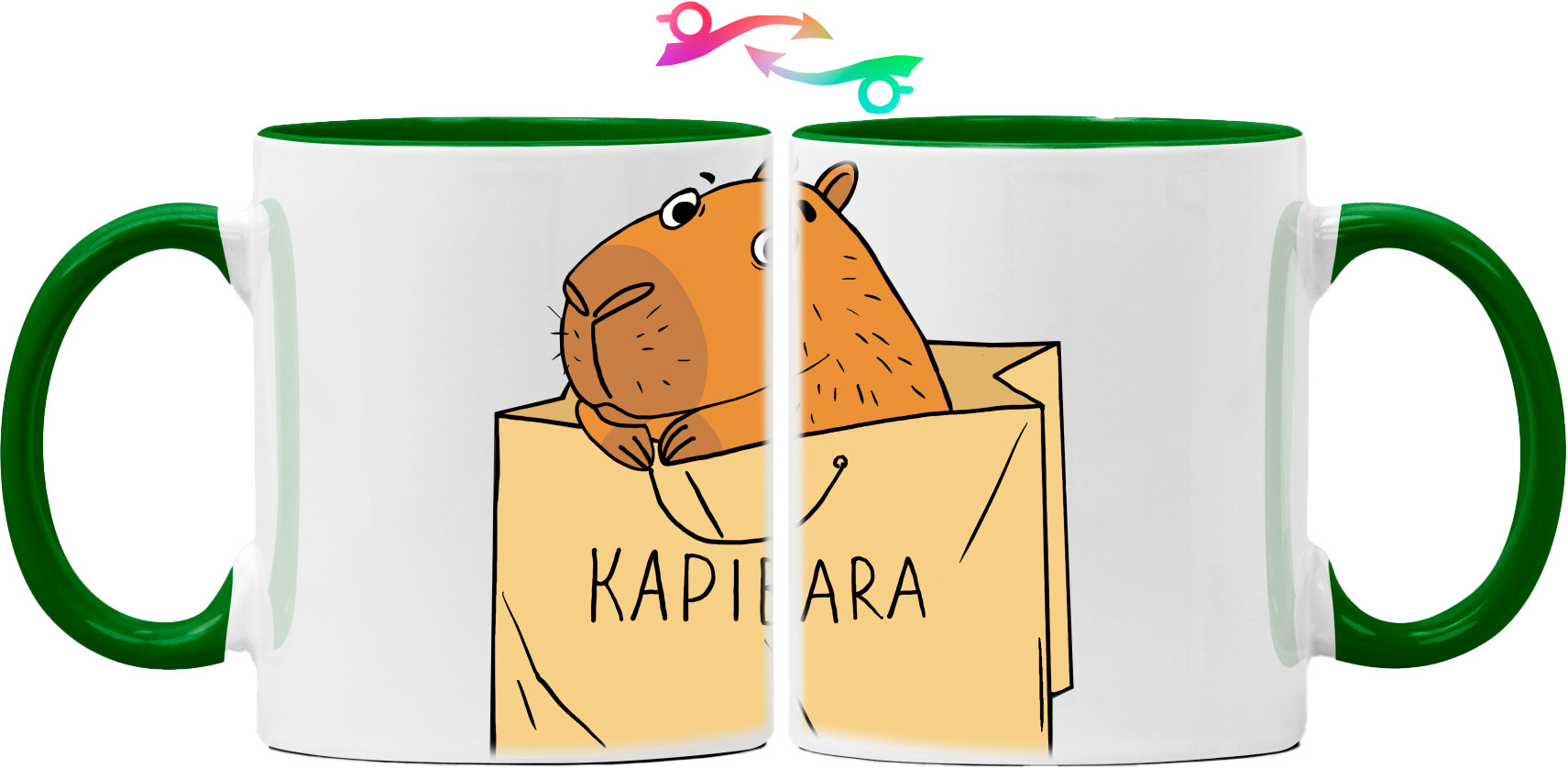 Mug - Capybara in a bag - Mfest