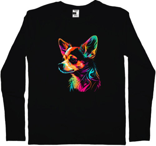 Men's Longsleeve Shirt - Chihuahua 11 - Mfest