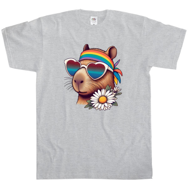 Men's T-Shirt Fruit of the loom - Capybara 20 - Mfest