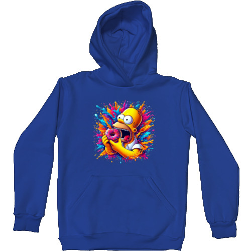 Unisex Hoodie - Homer in splashes - Mfest