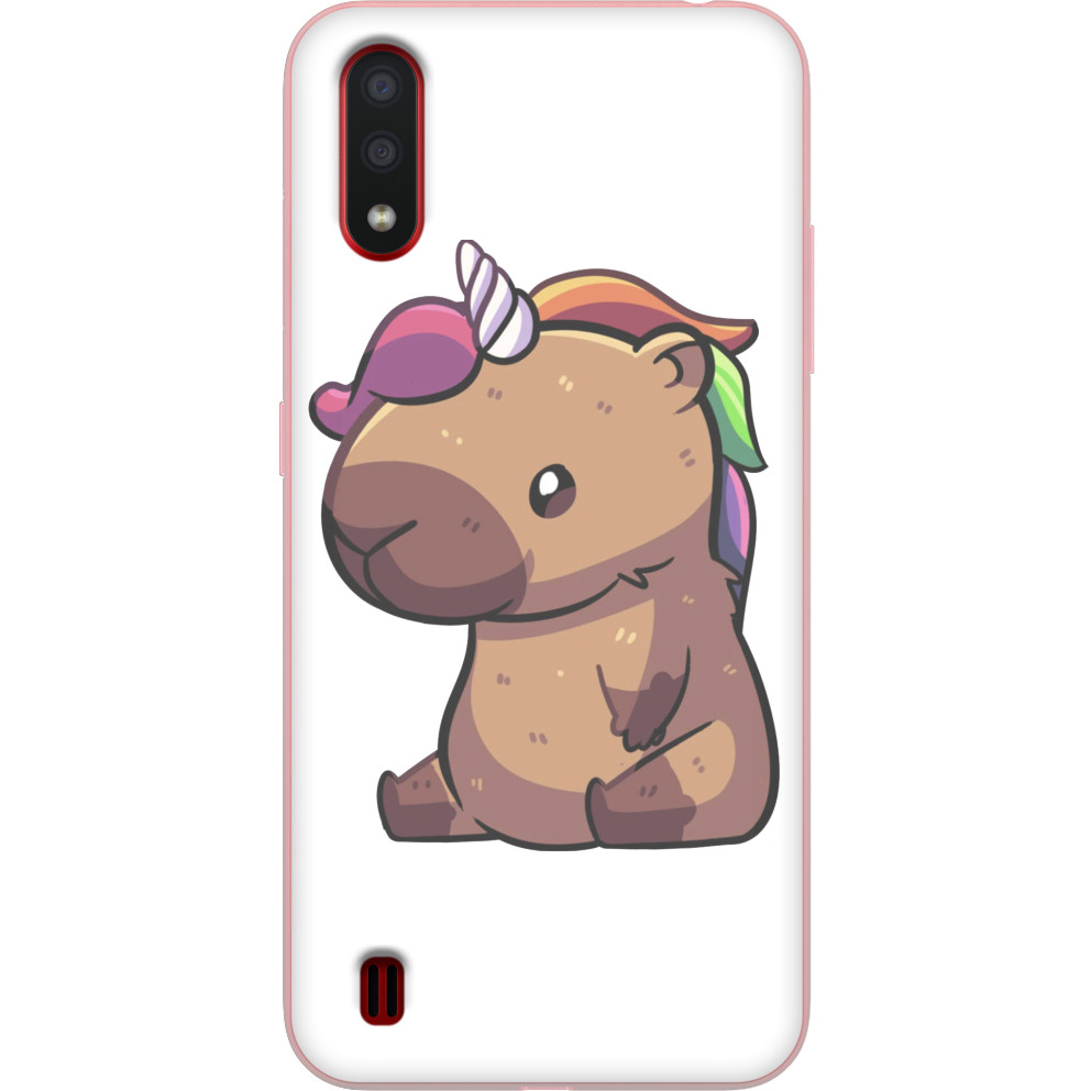 Чехол Samsung - Capybara unicorn - Mfest