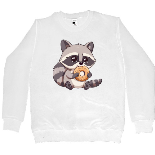 Women's Premium Sweatshirt - Cute raccoon - Mfest