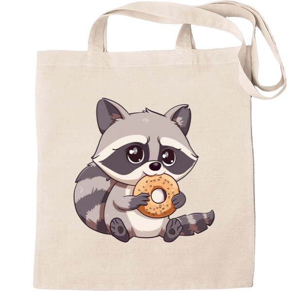 Еноты - Eco-Shopping Bag - Cute raccoon - Mfest