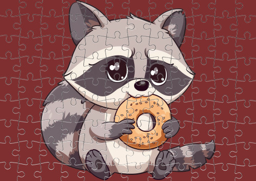 Cute raccoon