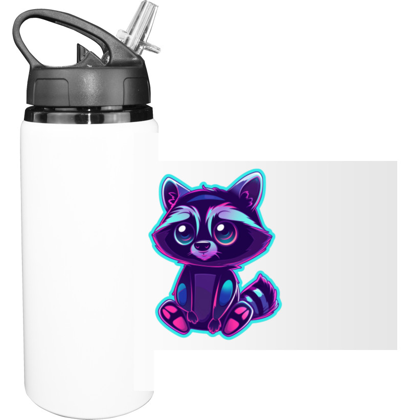 Sport Water Bottle - Raccoon - Mfest