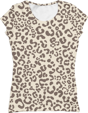 Women's T-Shirt 3D -  Leopard - Mfest