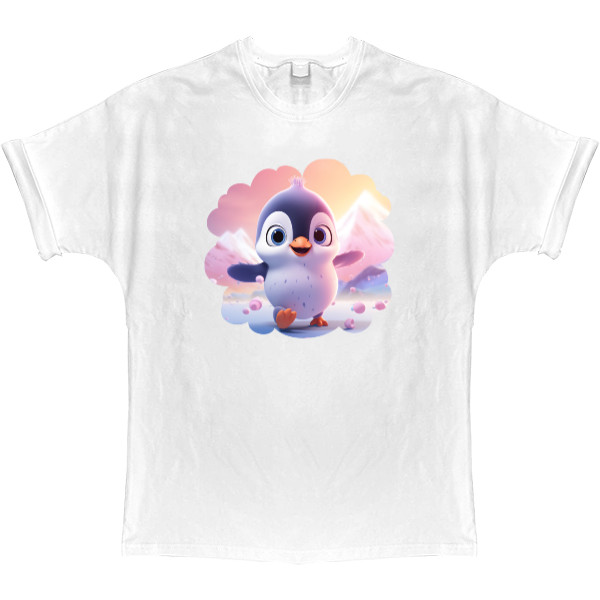 T-shirt Oversize - Penguin - Mfest