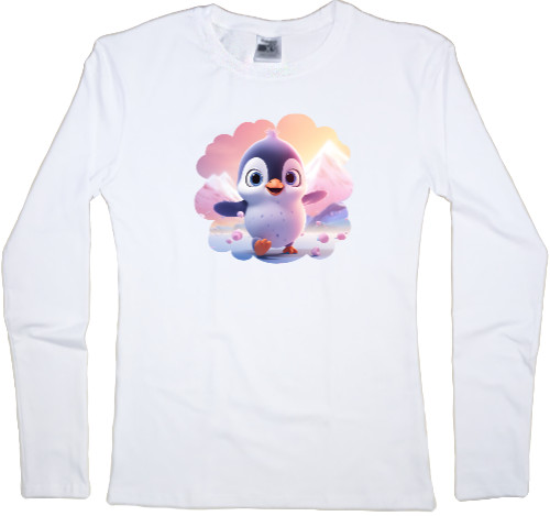 Women's Longsleeve Shirt - Penguin - Mfest