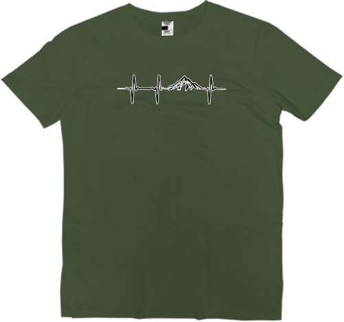 Men’s Premium T-Shirt - Mountansinmyheat - Mfest