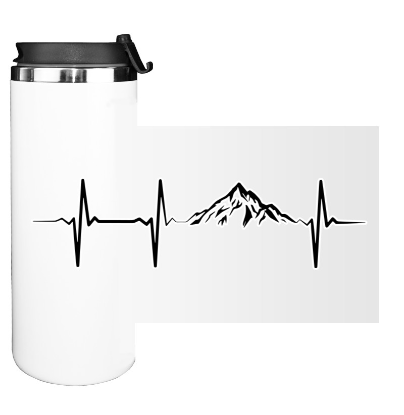 Water Bottle on Tumbler - Mountansinmyheat - Mfest