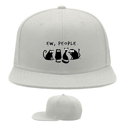 Snapback Baseball Cap - Ew people - Mfest